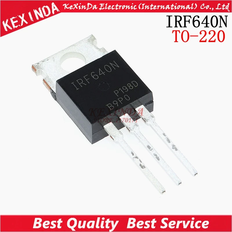 10 шт./лот IRF510 IRF520 IRF530 IRF540 IRF640 IRF740 IRF840 транзистор TO-220 Новый и оригинальный |