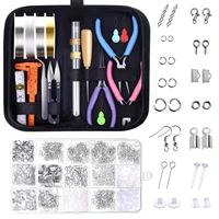 bracelet necklace alloy accessories jewelry set jewelry making tools openjump ring earring hook jewelry making supplies kit
