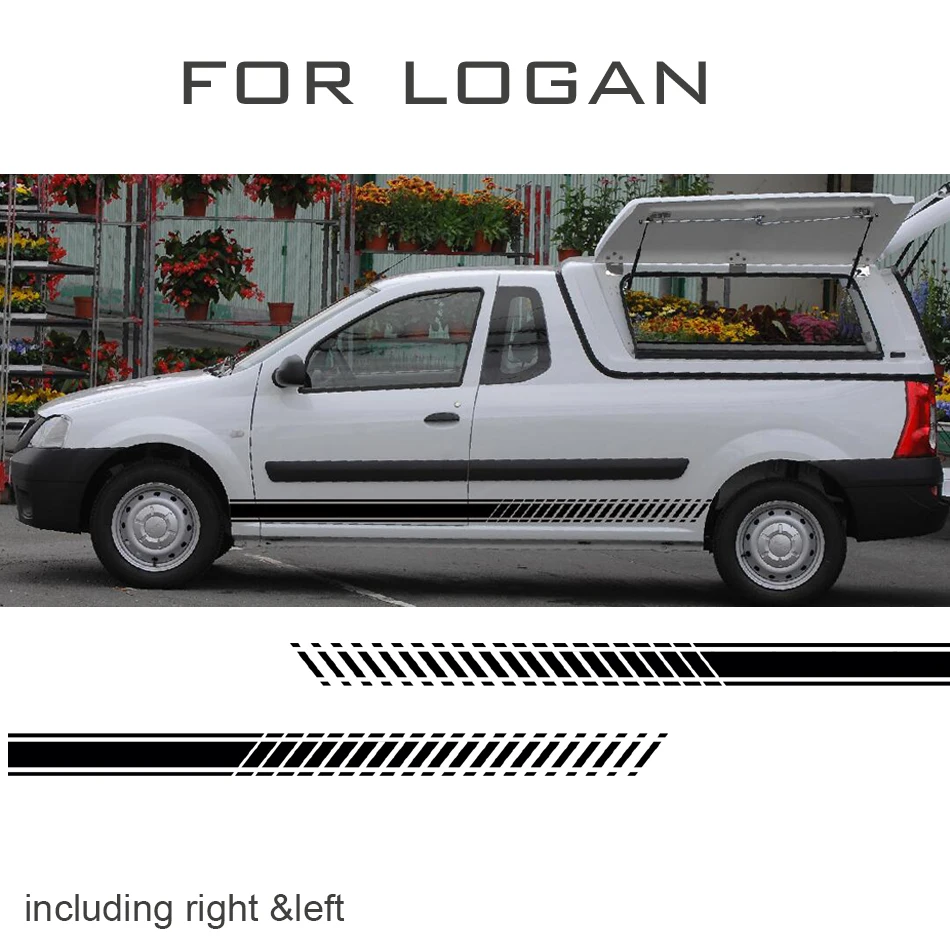 2 шт. градиентные виниловые наклейки на боковые двери автомобиля | Автомобили и