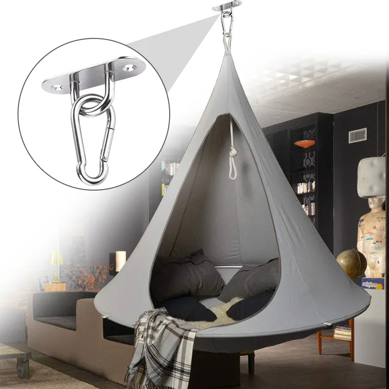 Аксессуары из нержавеющей стали 316 овальная пряжка для дверных петель крючок