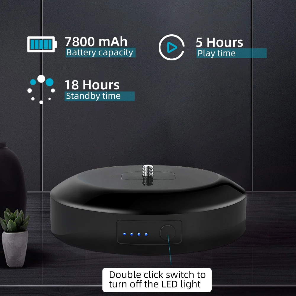 База аккумуляторная для Echo 4-го поколения 7800 мАч портативное беспроводное