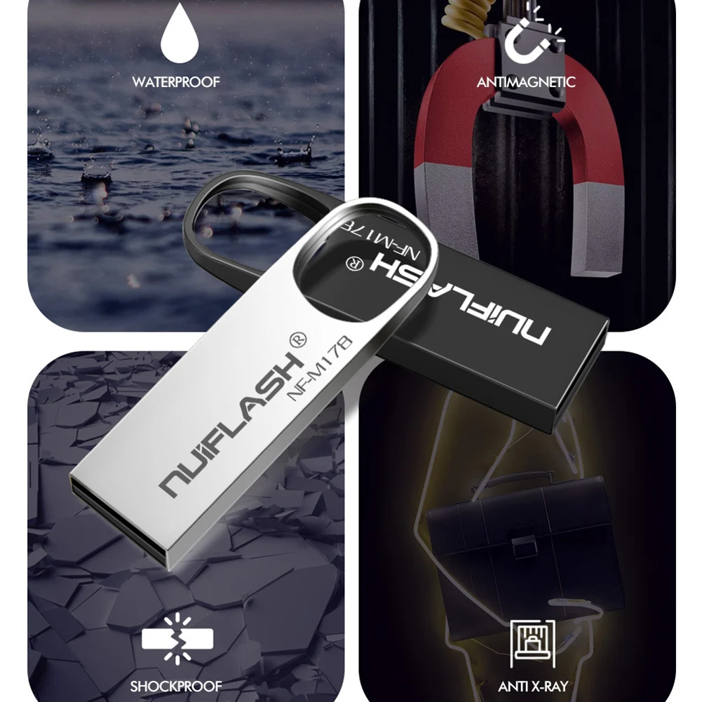 USB флеш накопитель 4/8/16/32/64 ГБ высокоскоростной U диск карта памяти ручка с кольцом