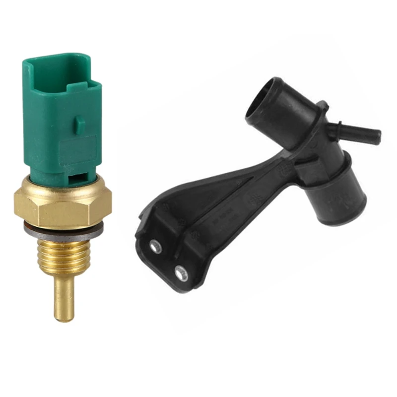 Фланец охлаждающей соединительной трубы для Toyota Corolla / Matrix 2009-2011 и датчик