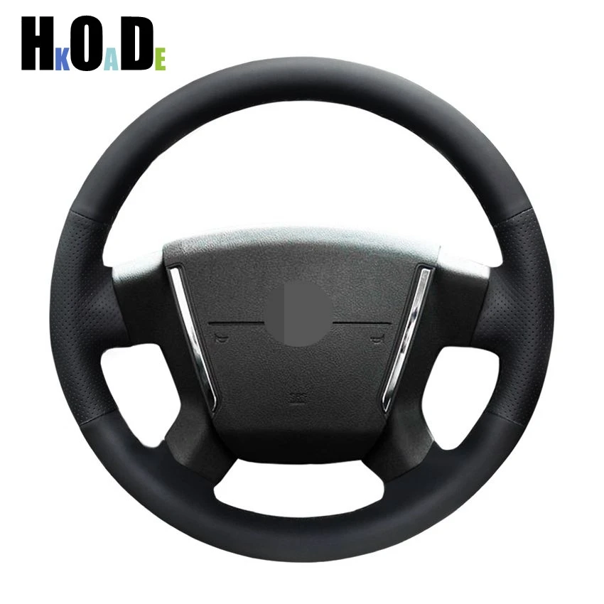Сделай Сам сшитая вручную черная искусственная кожа для Dodge Caliber 2008 2011 Avenger
