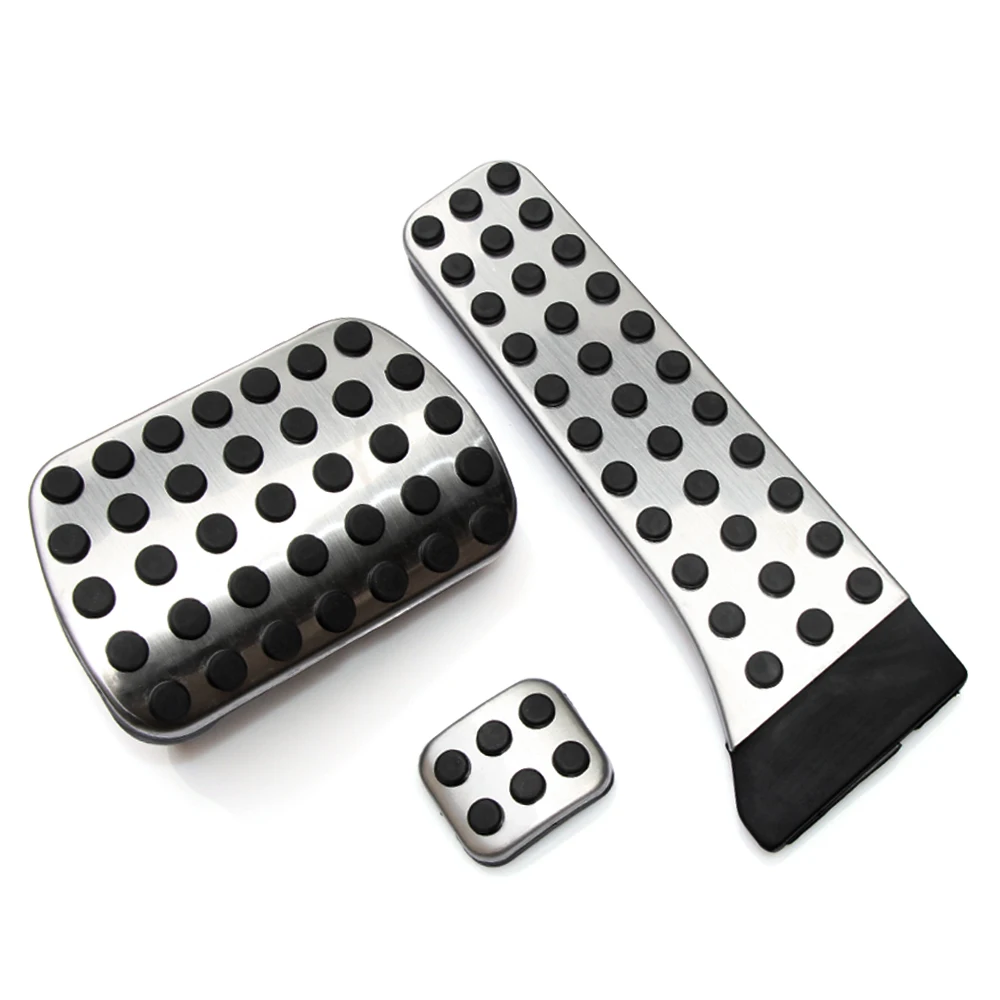 

Stainless Steel NO DRILL Car Fuel Brake Foot Pedal for Mercedes Benz AT C E S GLK SLK CLS SL Class W203 W204 W211 W212 W210(LHD)