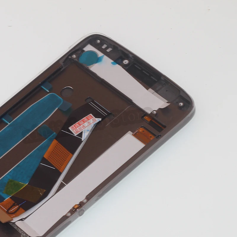 5 55 for blackberry dtek60 lcd display touch screen with frame digitizer assembly phone parts repair kit for blackberry dtek 60 free global shipping