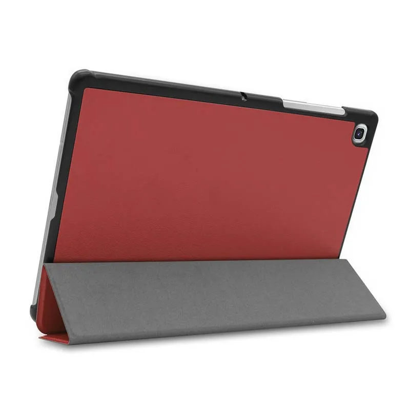 Ультратонкий кожаный чехол для samsung Galaxy Tab S5E, 10,5 дюймов, SM-T720, SM-T725, 3 раза, чехол-подставка KS0441