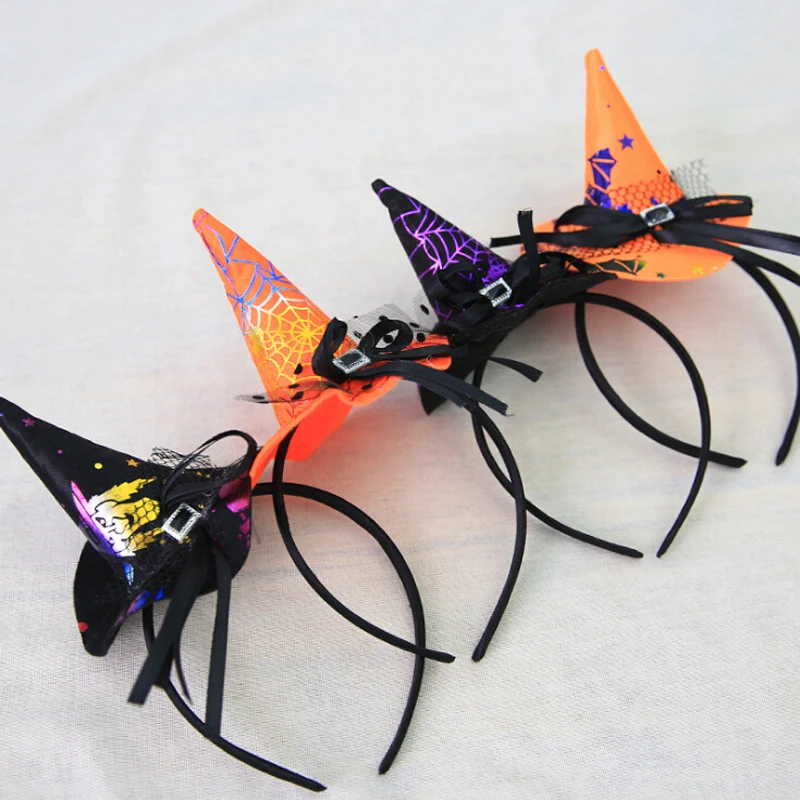 Женская шляпа ведьма Хэллоуин маскарадное платье для вечеринки костюм Кепка