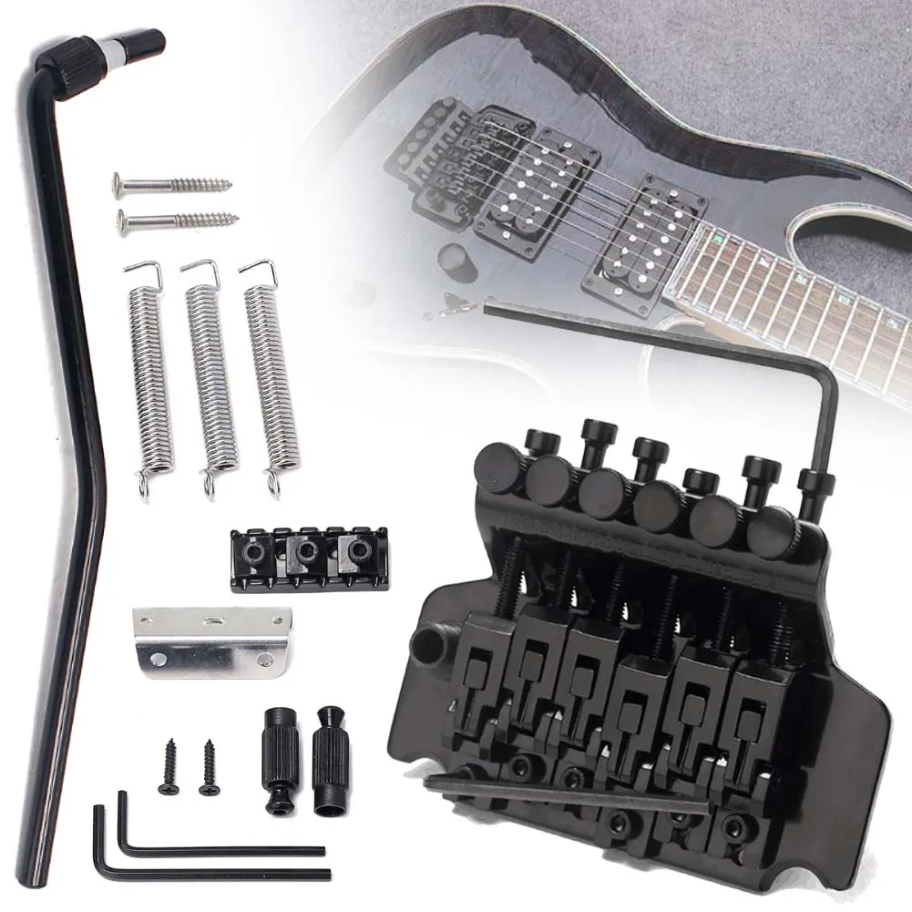 10PCS/Set Tremolo Bridge Double Locking System Pulled Set Electric Guitar Strings Parts For Floyd Rose Lic Ibanez | Инструменты