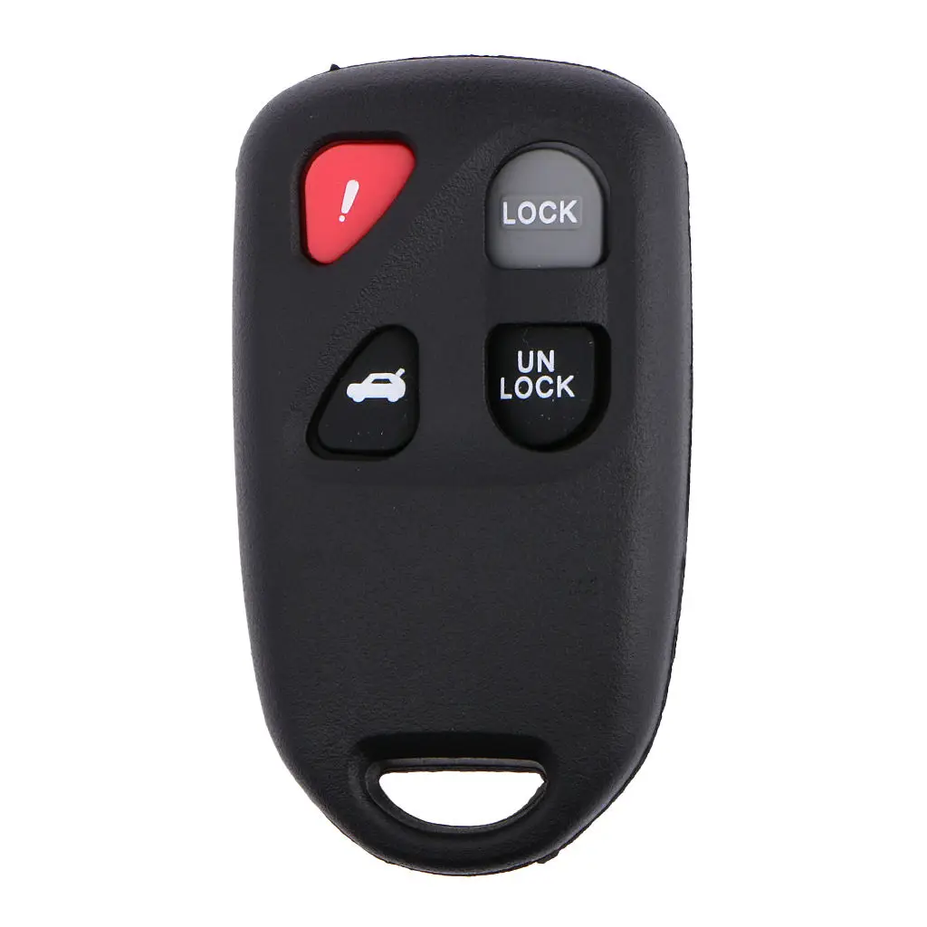 

Сменный БЕСКЛЮЧЕВОЙ пульт дистанционного управления брелок для ключа чехол с 4 кнопками для Mazda