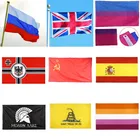 3*5 футов красный CCCP Советского Союза СССР баннер, флаг домашний декор