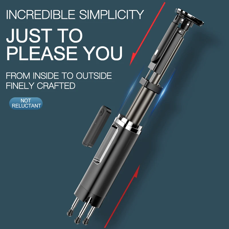 Селфи-палка прямая трансляция поддержка универсальная селфи-палка мини Bluetooth