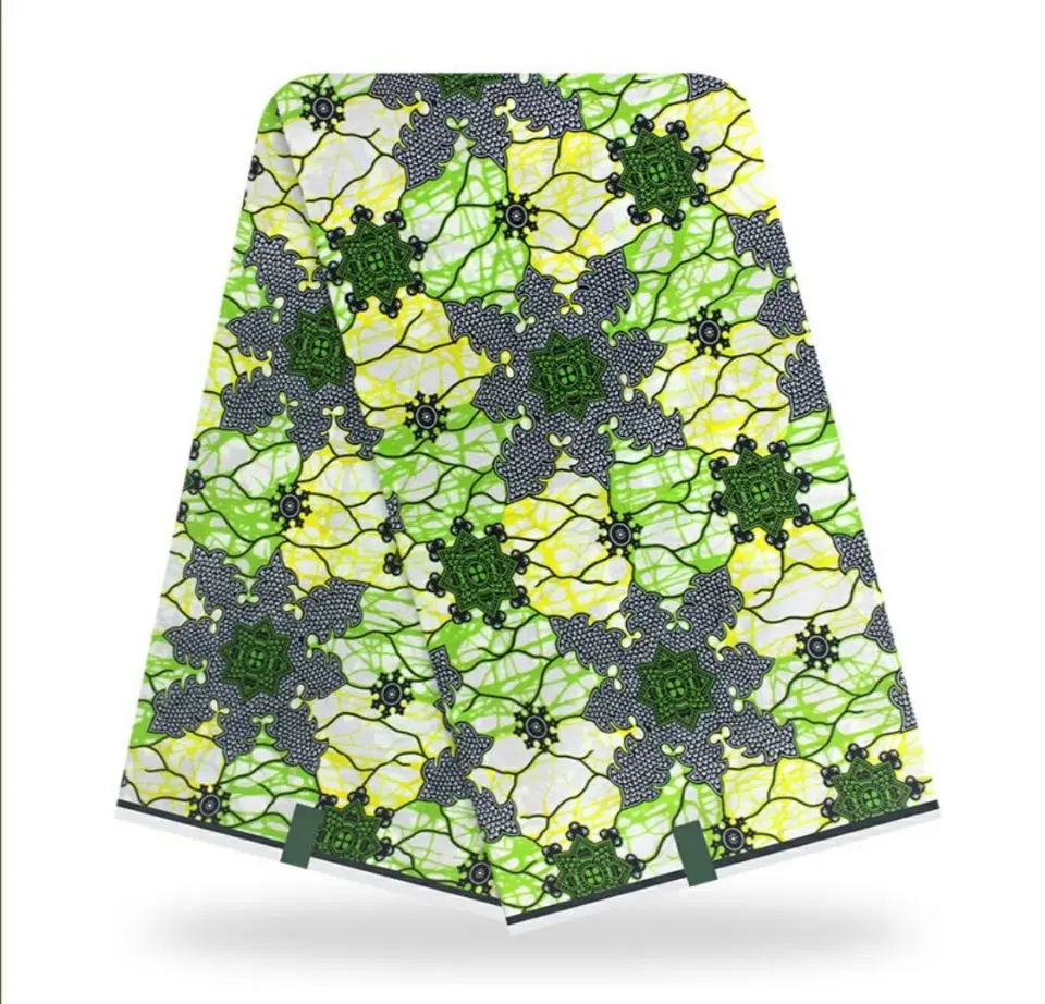 Африканская анкарская ткань для пэчворка с принтом 100% хлопчатобумажная шитья