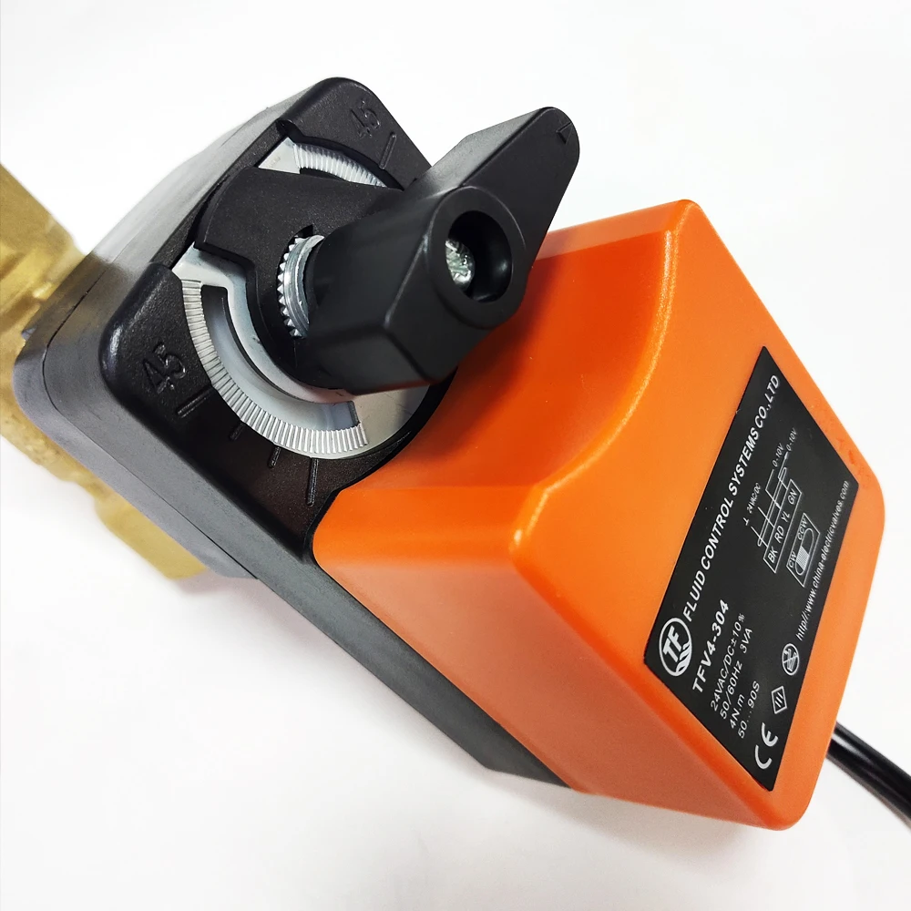 1'' Modulating Valve AC/DC24V 0-10V for flow regulation or on/off proprotion control water valve used adjustment | Обустройство