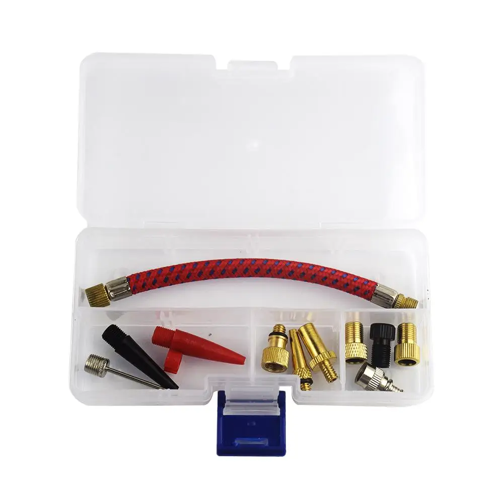 11 шт./компл. Велосипедные насосы расширение шланга трубы шнур велосипедных