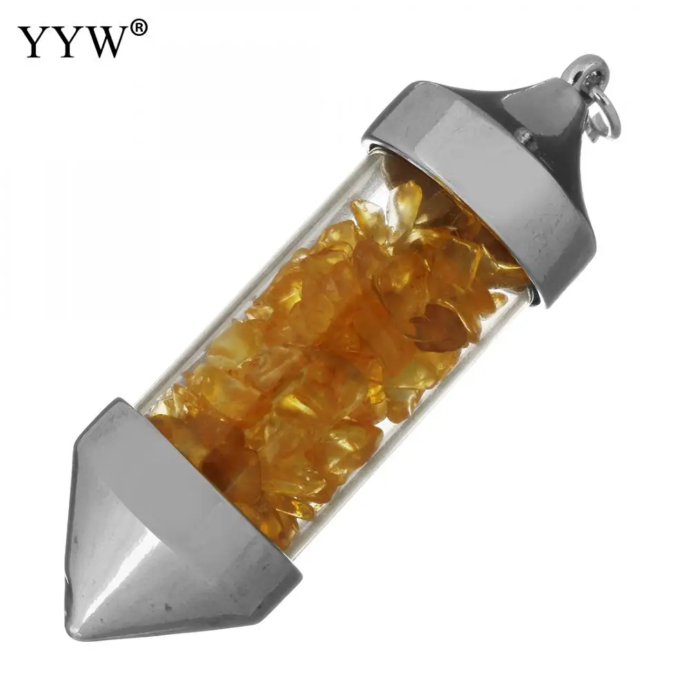 Подвеска из натурального кристалла Reiki подвеска для ожерелья с подвеской в виде