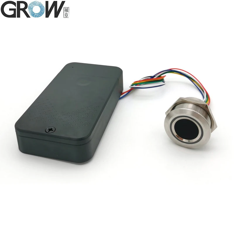 

GROW K236-A + R503 Администратор/пользовательский отпечаток пальца DC6V 4 * AAA Чехол для батареи с платой управления отпечатком пальца для системы контроля доступа к двери