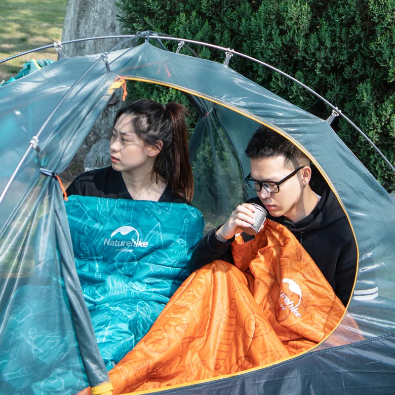 

Naturehike Ultralight Portable Spring And Autumn Envelope Cotton Outdoor Camping Envelope Sleeping Bag