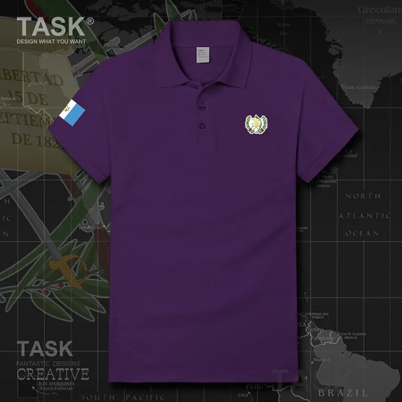 

Футболка-поло мужская из хлопка, армейская Республика Гватемала, GTM GT, стиль милитари, повседневная, для гольфа, тенниса, летняя