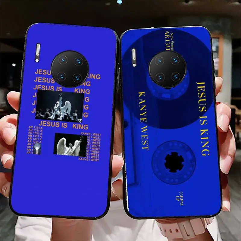 

Yinuoda Jesus Is King Kanye West Luxury Phone Case for Huawei Mate 20 10 9 40 30 lite pro X Nova 2 3i 7se
