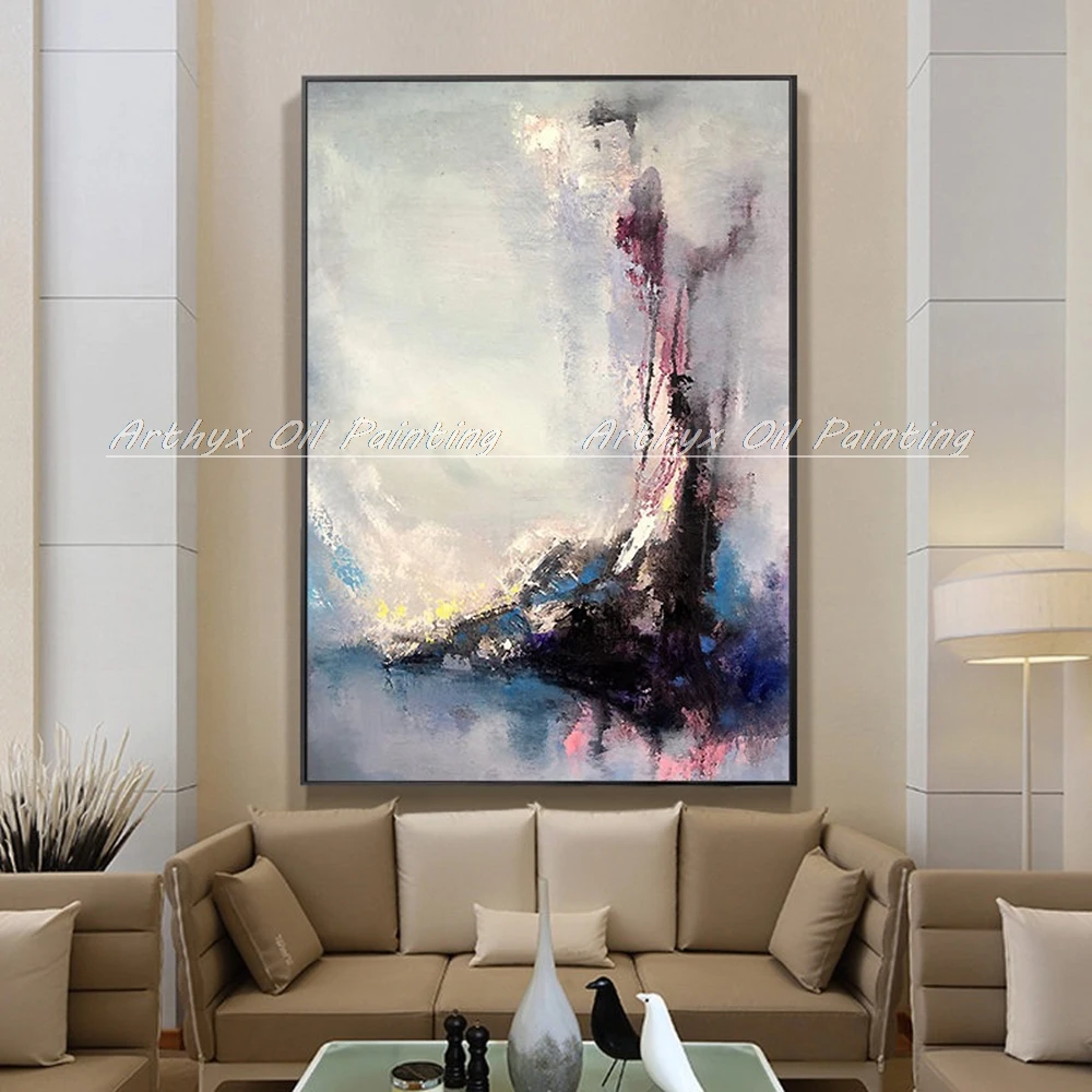 Артикул ручной росписи абстрактная масляная живопись на холсте Современная