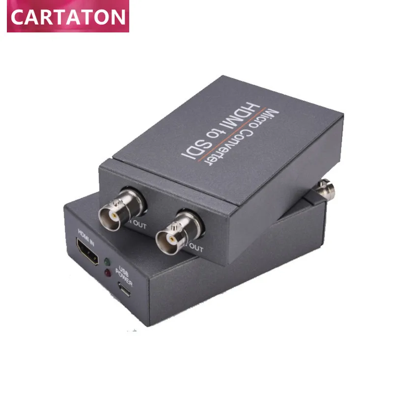 HDMI to SDI Converter  3G/HD/SD-SDI and Support 1080P with Power Supply