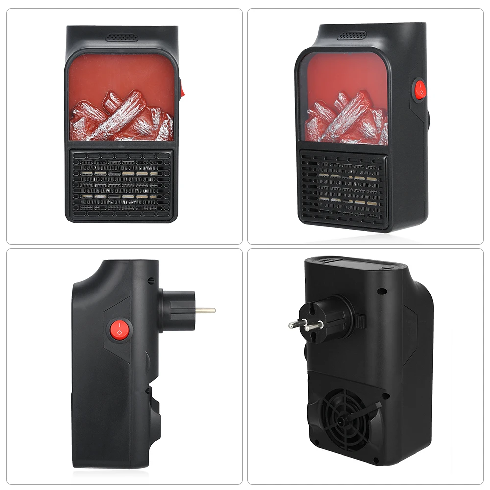 Мини обогреватель 500 Вт воздуха домашний 900 удобный пламени мини электрический