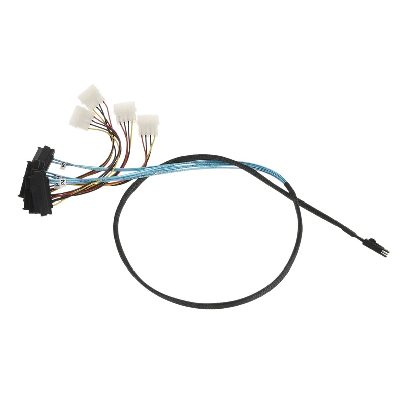 Новый-LSI/3Ware SAS кабель SFF-8087 для SFF-8482 питания x4 | Обустройство дома