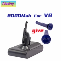 for dyson v8 battery 21 6v 6 0ah absolute fluffy animal exclusive sv10 handheld vacuum cleaner battery filter element for dys