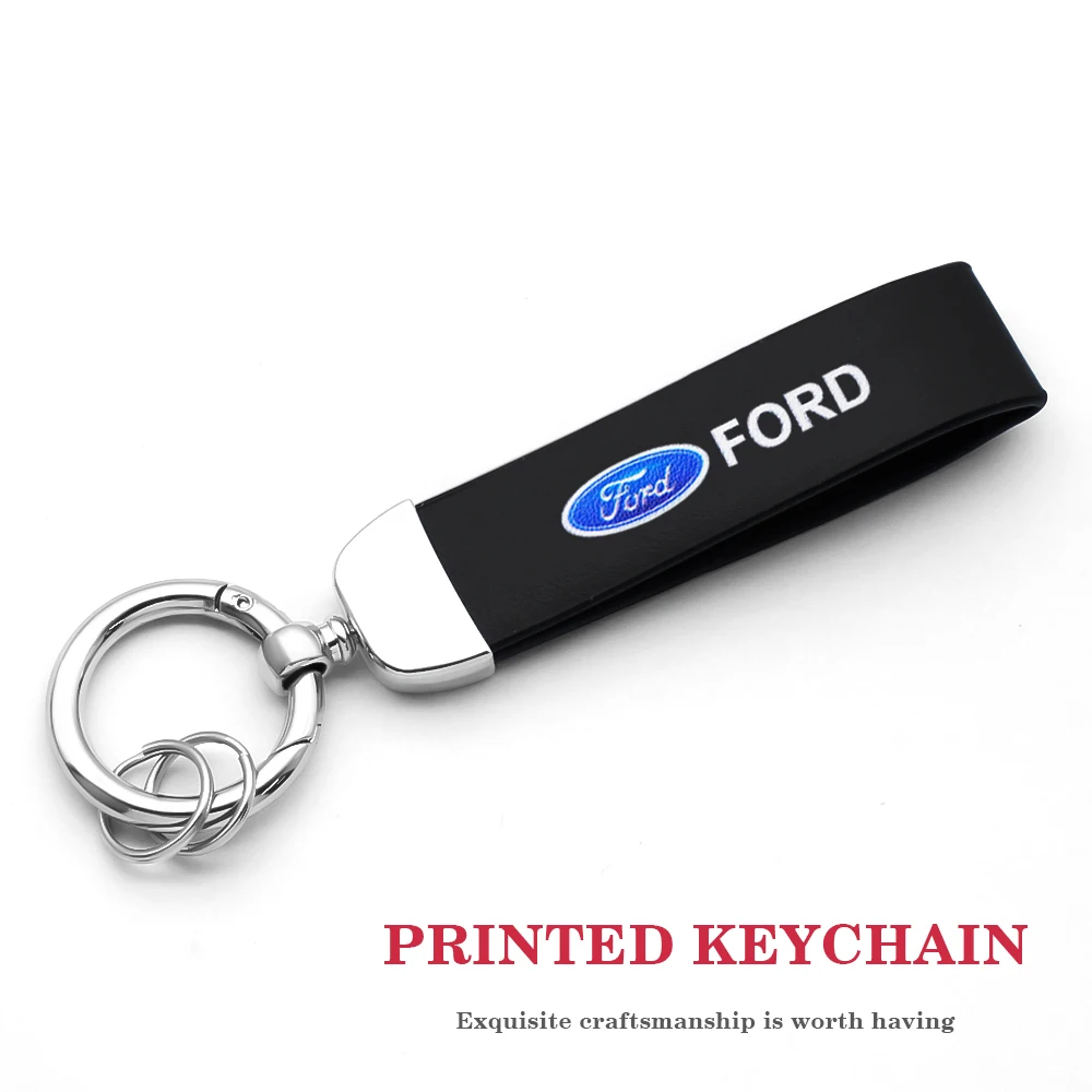 

Car Styling Keychain Keyring Holder Buckle Ornament Accessories for Ford Focus 2 3 4 5 Mk2 Mk3 Mk4 Mk5 Mk7 Ranger Fiesta Fusion