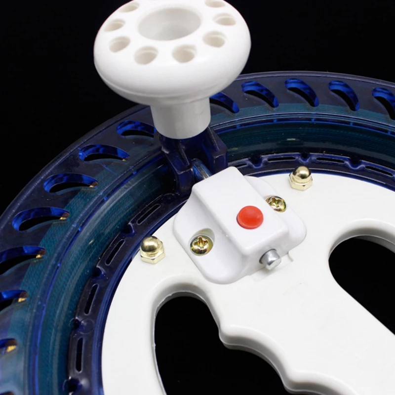 

ABS Crystal Wheel Multifunctional Sea Fishing Wheel Including Fishing Line