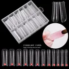 120 шт. полигель для ногтей для наращивания ногтей Типсы для быстрого наращивания формы для ногтей двойная форма для наращивания ногтей УФ-инструмент для дизайна ногтей