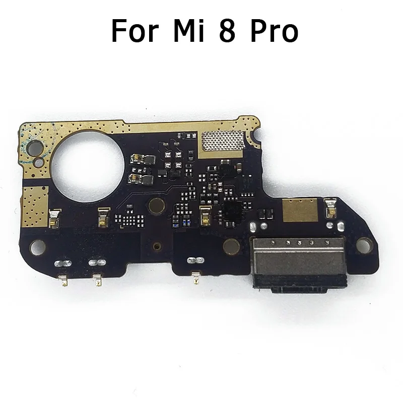 Оригинальные запасные части для xiaomi mi 8 pro плата usb зарядного устройства pro|Шлейфы