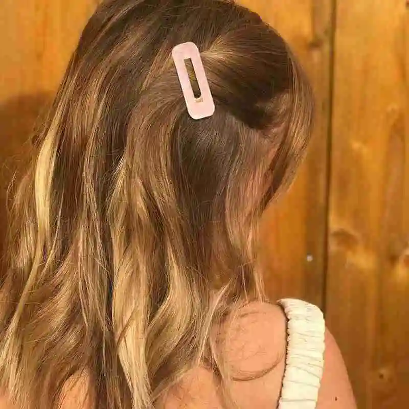 

3pcs / set Acrylic Geometric Hair Clips Leopard Sweet Clip Tools Fashion Accessories Headwear BB Barrettes Hair Styling Hai W1W1