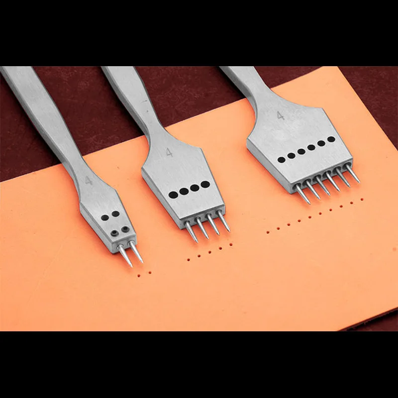 Отверстие для кожевенного ремесленный круглый зубило со съемной головкой | Дом и