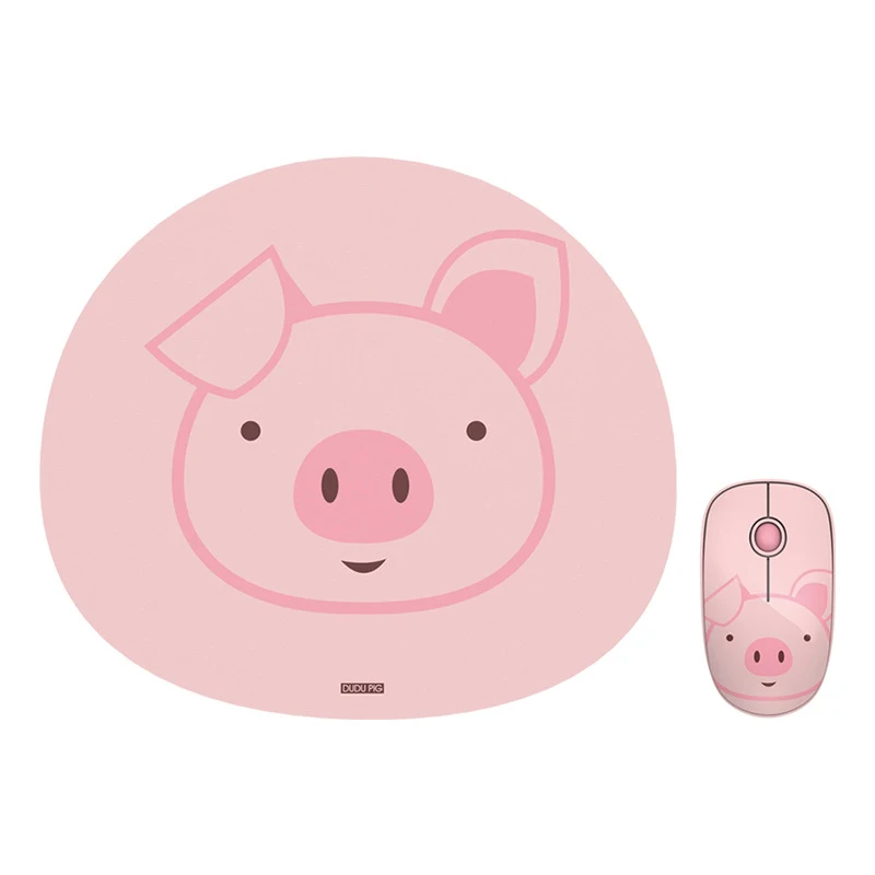 Беспроводная 2 4G USB игровая мышь с ковриком для мыши бесшумная геймеров Macbook Xiaomi HP