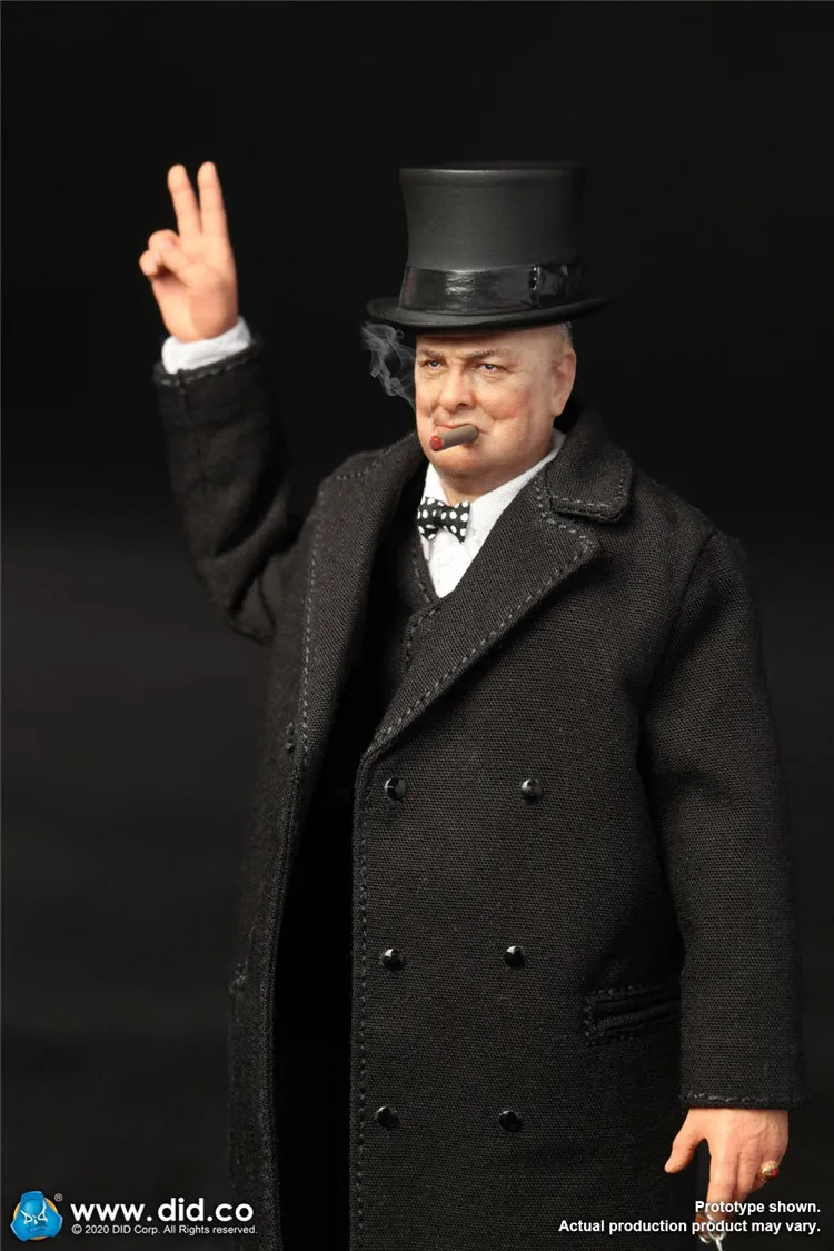 

DID XK80002 1/12 Scale Churchill Male Action Figure Soldier Toy For Fans Collection Model In Stock