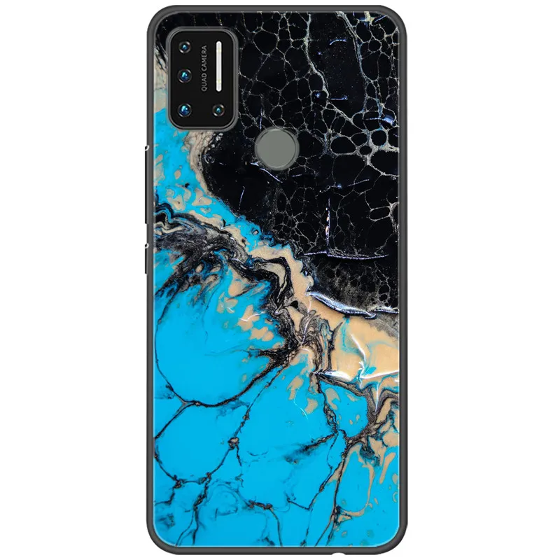 for umidigi a9 pro case silicone soft print marble phone cover for umidigi a7 pro case tpu bumper a9pro 2021 a7pro a 9 fundas free global shipping