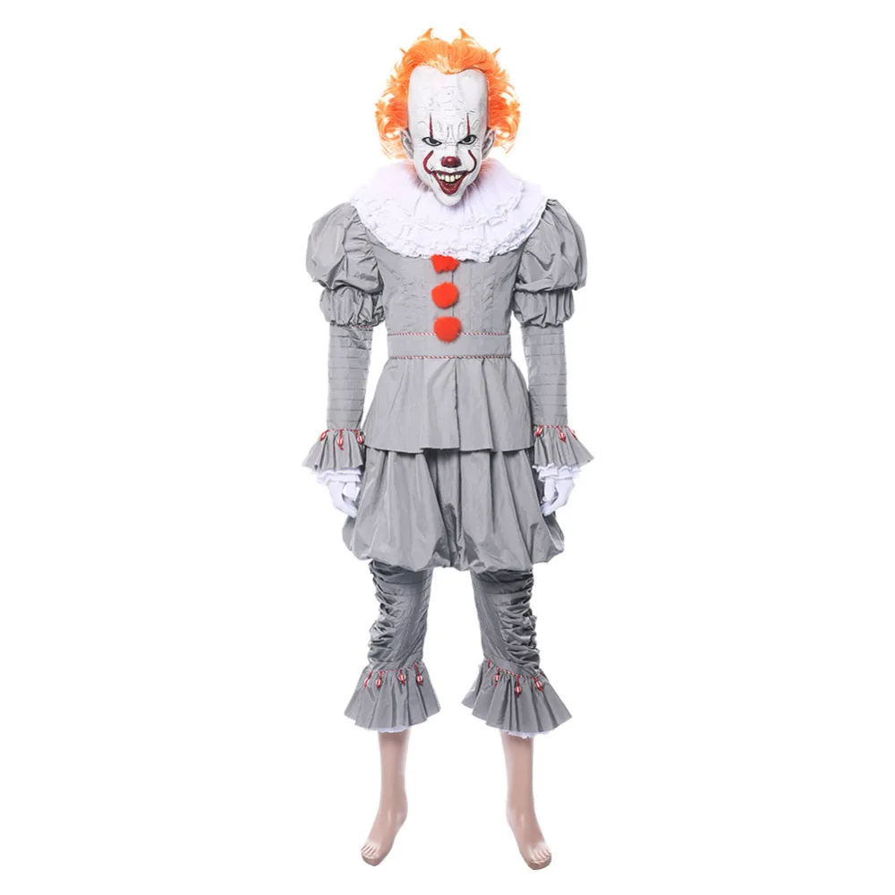 It: Chapter Two cosplay клоунский костюм клоуна без маски Pennywise обувь сапоги наряд ужас Хэллоуин костюм для мужчин и женщин