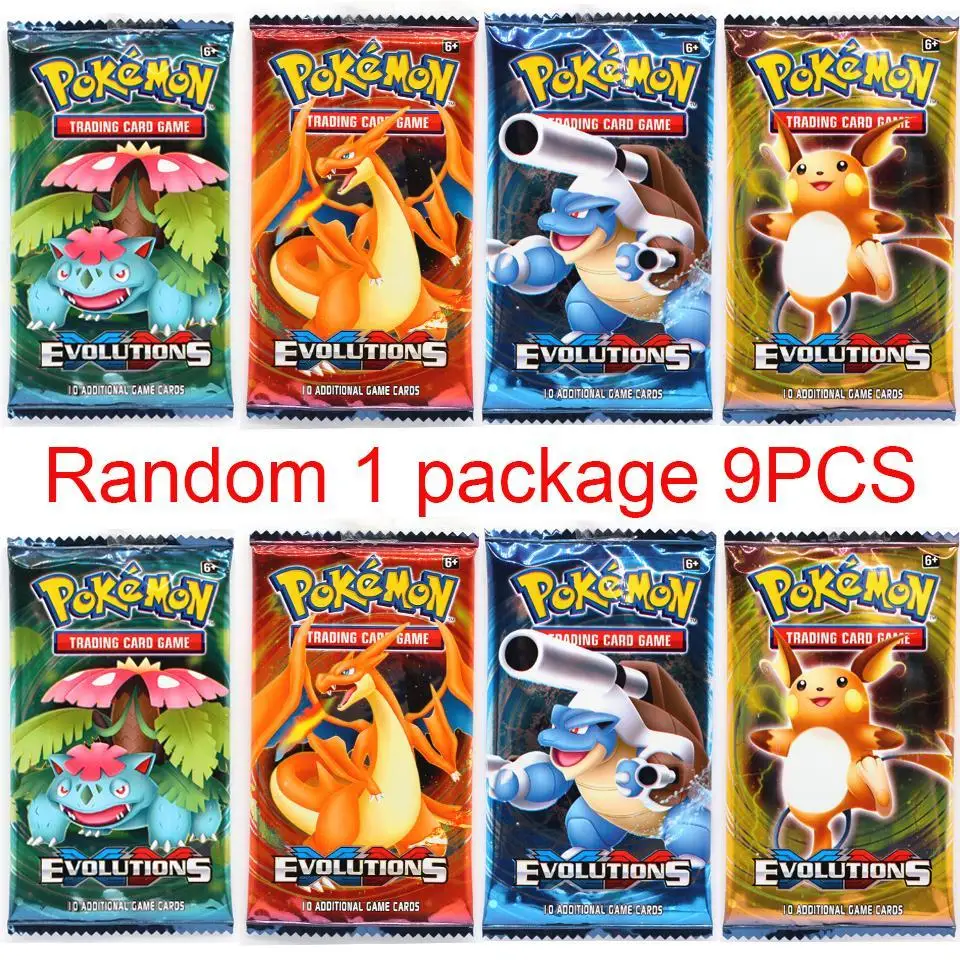 

9pcs Pokemon Cards GX Tag Team Vmax EX Mega Energy Shining Game Battle Carte Trading Collection Cards Toys Children Gifts