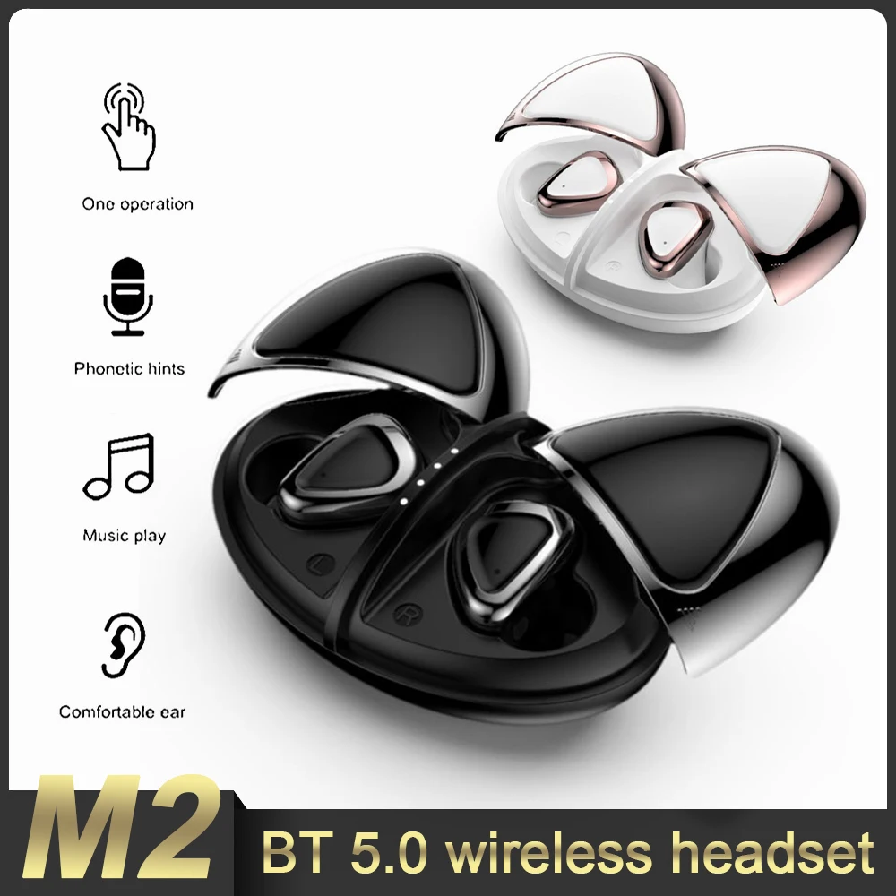 

Беспроводные наушники с микрофоном, IPX7 водонепроницаемые Hi-Fi наушники для музыки, Bluetooth-совместимые звуковые наушники для спорта на открыто...