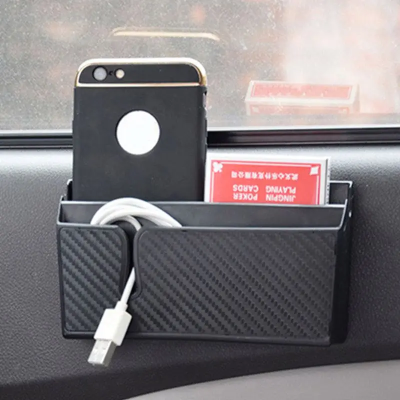 

Multifunctional Car Phone Holder Organizer Filler Multi-frame Storage Box Decor W91F