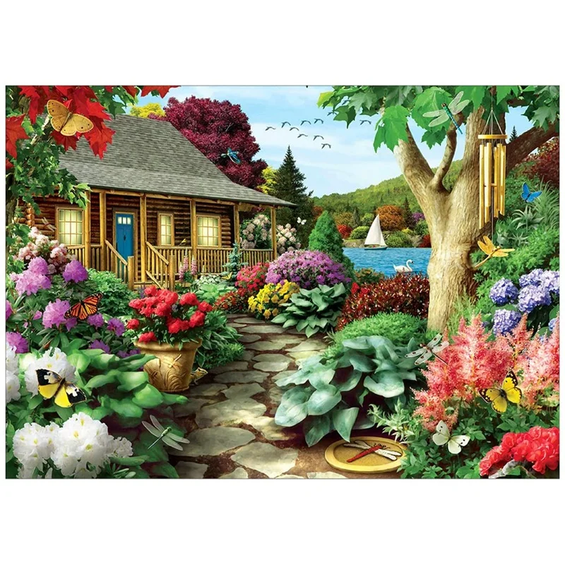 DIY наборы для алмазной живописи взрослых детей полный дрель искусство живопись