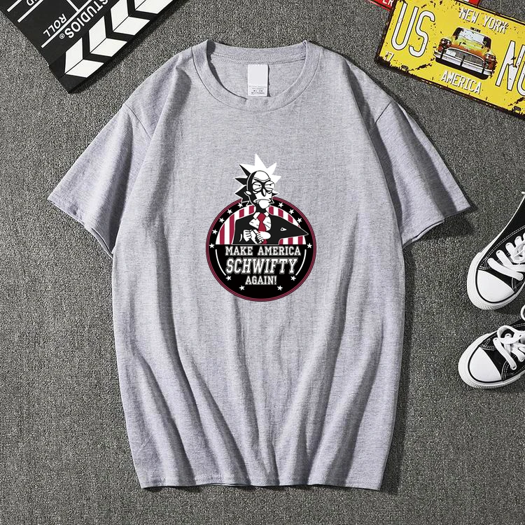 Мужская футболка с цифровой печатью Повседневная из 100% хлопка забавным дизайном