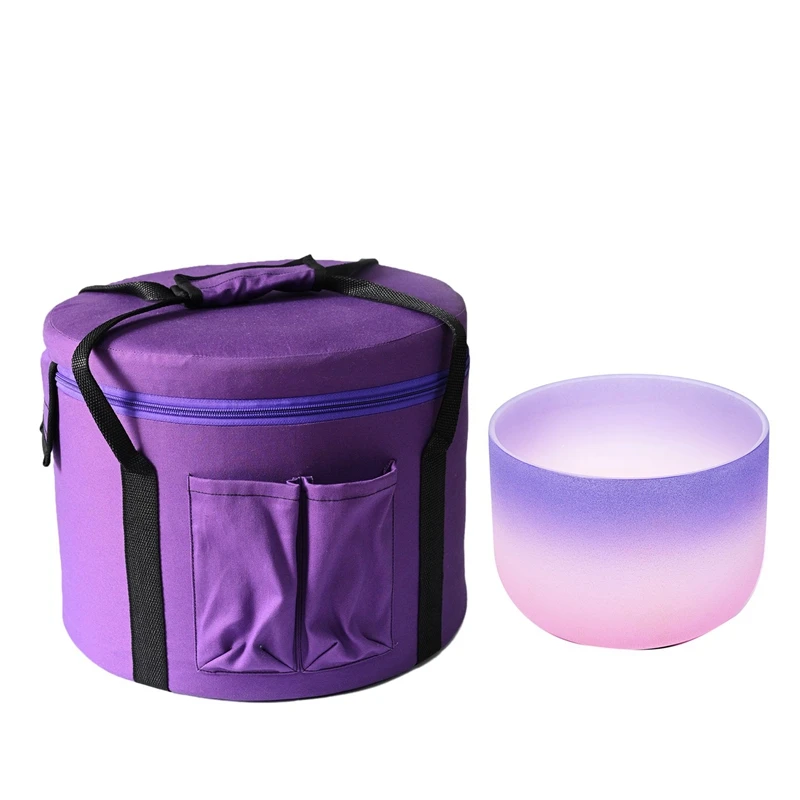 

8 Inch Singing Bowl Carry Case Bag Portable Storage Carry Bag for Singing Bowl Parts