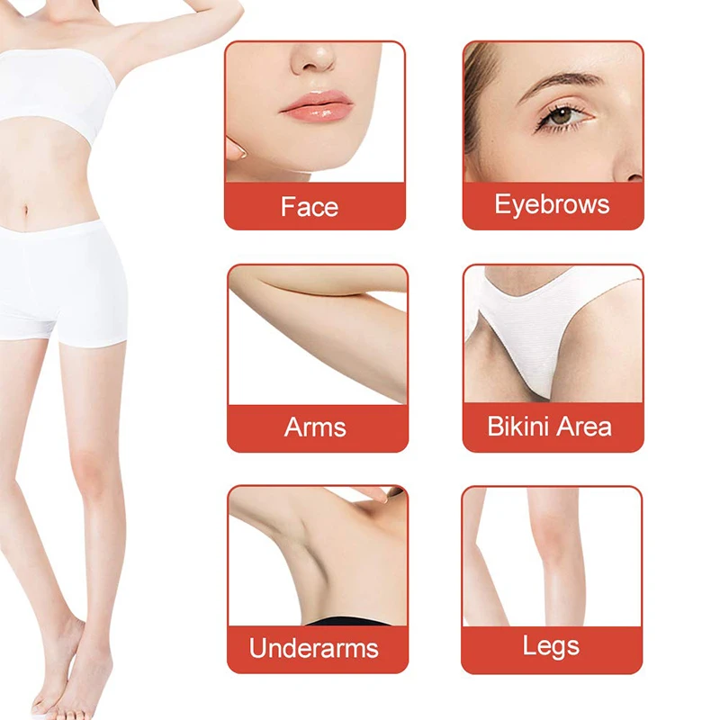 

New Wax Warmer Heater Hair Remover Machine Epilator SPA Waxing Kit Body Waxing For Men And Women