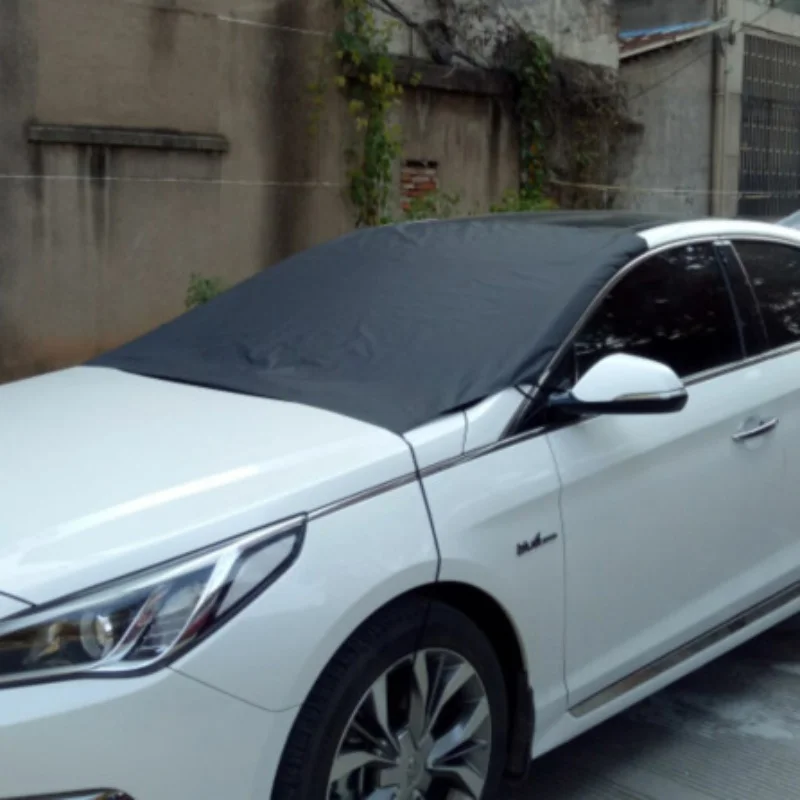 Prevent Snow Ice Sun Shade Dust Frost Freezing Car Windshield Cover Protector Hook Front | Автомобили и мотоциклы