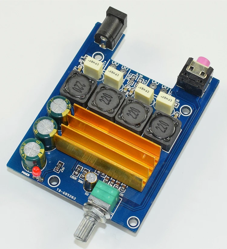 DC24 2A TPA3116 2 0 50 Вт + класса D HIFI цифровая плата усилителя|Усилители мощности| |