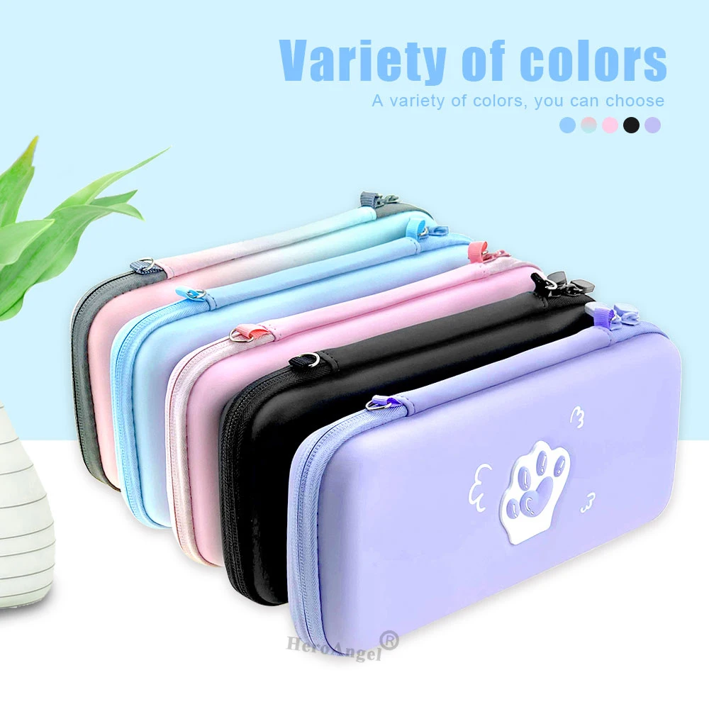 

Cat Paw For Switch Lite Bag For NS Controller Storage Bag Joycons Game Card Case Box Protective Shell For Nintendo Switch Acces