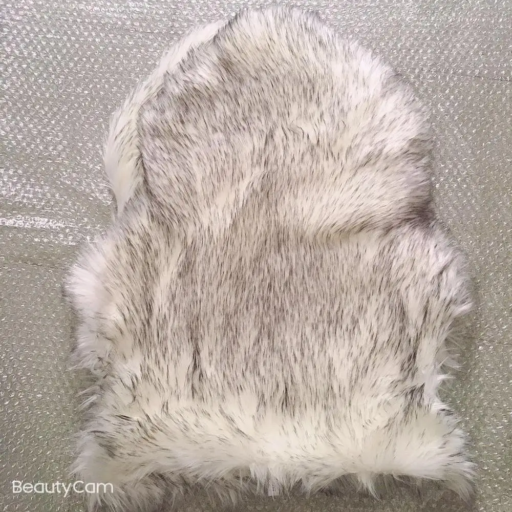 Ворсистый напольный коврик OIMG искусственный мех овчина 6 см ворс пушистый ковер